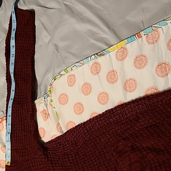 Say What Juniors medium Knit Open front w pockets Burgundy Cardigan Sweater NWT - Picture 7 of 10